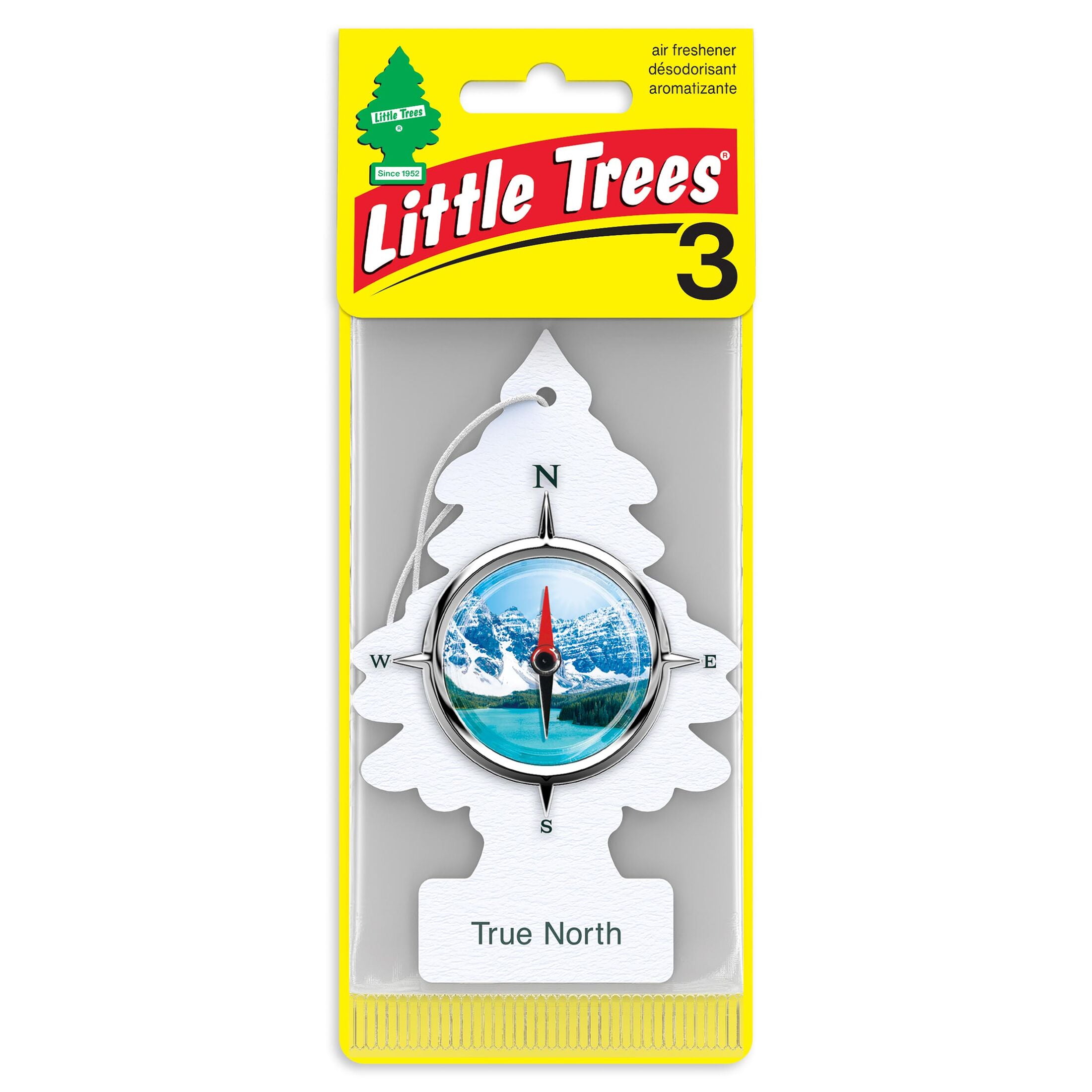 (2 pack) Little Trees Air Freshener True North Fragrance 3 Pack