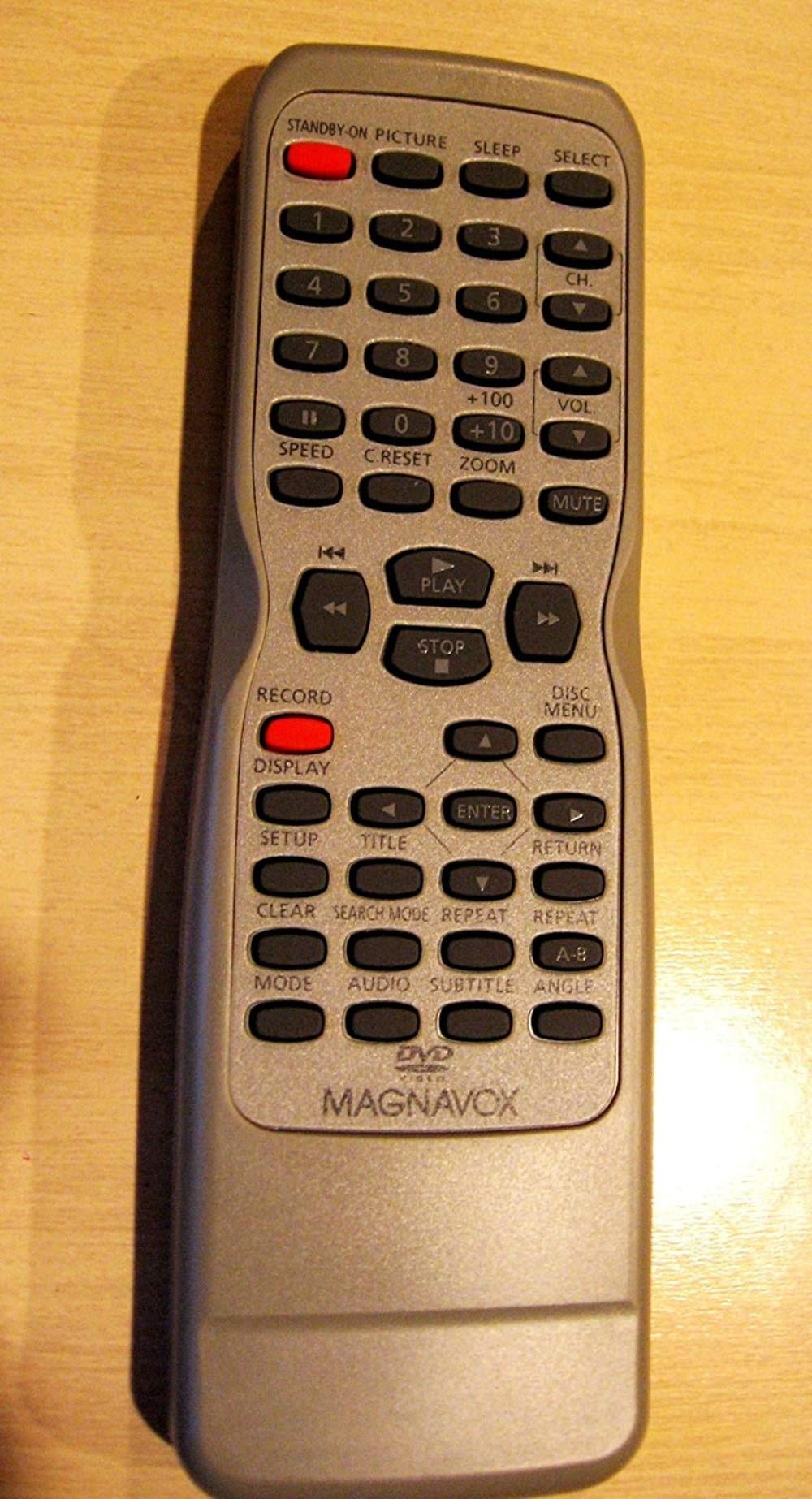 Ne6ud Tv Vcr Dvd Combo Remote Control Original Magnavox Tv Vcr Dvd Combo Remote Control By Magnavox Walmart Com Walmart Com