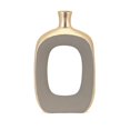 thumbnail image 1 of IMAX 14814 Maddy Metallic Vase, Gold - Large, 1 of 1