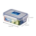 thumbnail image 4 of Contenedor Hermético Popit! XE021C-8 Rectangular Con 2 Divisiones Removibles 300 mL, 4 of 4