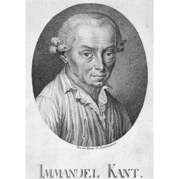 Immanuel Kant (17241804) Ngerman Philosopher Aquatint