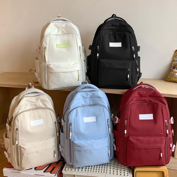 jiaxiM School Backpacks Multi Compartment Laptop Shoulder Lightweight School Bag for Ages 6th 7th 10th 12th, Middle Elementary, High School, University, Campus Trip, Vacation