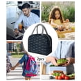thumbnail image 4 of TIELUTT 2PCS Insulated Lunch Bag Portable Bento Bag Battery Operated Food Warmer Camping Lunchboxes Men Large Lunchbox for Men Large Thermal Lunch Bags for Women Fit and Fresh Lunch Bag Shoulder Stra, 4 of 4