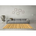 thumbnail image 3 of Ahgly Company Indoor Square Abstract Brown Modern Area Rugs, 8' Square, 3 of 4