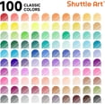 thumbnail image 5 of Shuttle Art Fineline Colored Pens, 100 Colors 0.38mm Fineliner Color Pen Set Fine Line Drawing Pen Fine Point Markers Perfect for Adult Coloring Books Drawing, 5 of 8