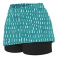 thumbnail image 5 of fnnxnal Infant Girls 2T Skort - Mint Green, High Waisted Stretchy Breathable Activewear for Sports & Play, 5 of 6
