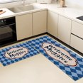 thumbnail image 5 of Floral Kitchen Rugs Sets of 3, Non Slip Kitchen Rugs and Mats Washable Farmhouse Kitchen Rugs Floral Kitchen Floor Mat Carpet Runner Rugs for Hallway Laundry Room, 5 of 12