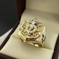 thumbnail image 5 of Lordluxury Vintage 14k Yellow Gold Anchor Religious Jesus Cross Ring Men Fashion Amulet Jewelry Gift B217, 5 of 8