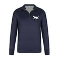 thumbnail image 4 of Donemore Men Printed Hoodie Pullover Sport Half-Zip Long Sleeve Stand-up Collar Blouse, 4 of 4