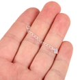 thumbnail image 3 of Chaîne d'Extension de Collier pour Bijoux DIY Réglage Facile de la Longueur et Fabrication d'Accessoires Argent 925, 3 of 8