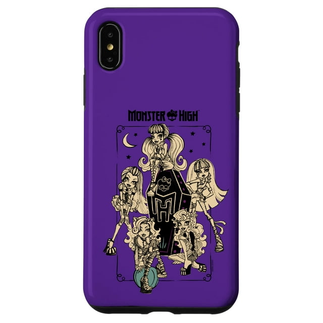 Funda para teléfono Monster High Student MH Tomb Frame para iPhone XS Max