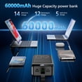 thumbnail image 3 of Power Bank LQHUE 6000 mAh 22,5 W de carga rápida con linterna, 3 of 8