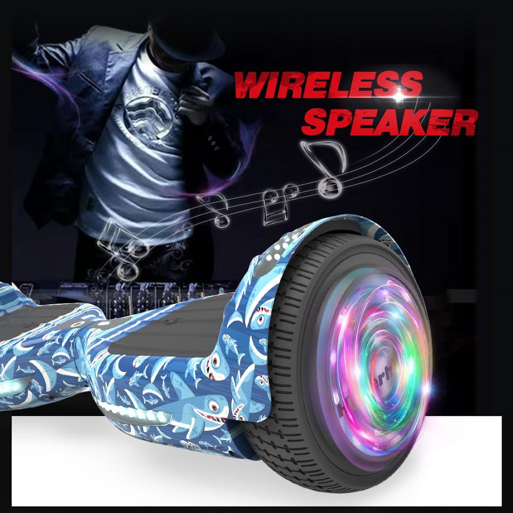 Hoverstar Certified TOP LED 6.5 In. Hover board Two Wheel Self