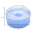 thumbnail image 6 of Novobey Baby Soft Face Body Cosmetic Powder Puff Sponge Box Case Container (Blue), 6 of 6