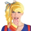 Party City Colorful Light Wig Halloween Costume Accessory for Adults, One Size