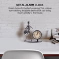 thumbnail image 3 of Vintage Clock Iron People Model Clock Creative Clock without Battery for Home, 3 of 7