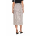 thumbnail image 4 of Vince Camuto Apparel Women's Maxi Skirt W Side Slit Silver , Xs Reg US, 4 of 4