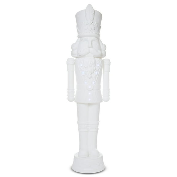 Giant Paint it Yourself Light-Up Animated Blow Mold Nutcracker Decoration, 6', by Holiday Time