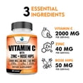 thumbnail image 4 of Suplemento American Standard Supplements de vitamina C 2000 mg, 4 of 5