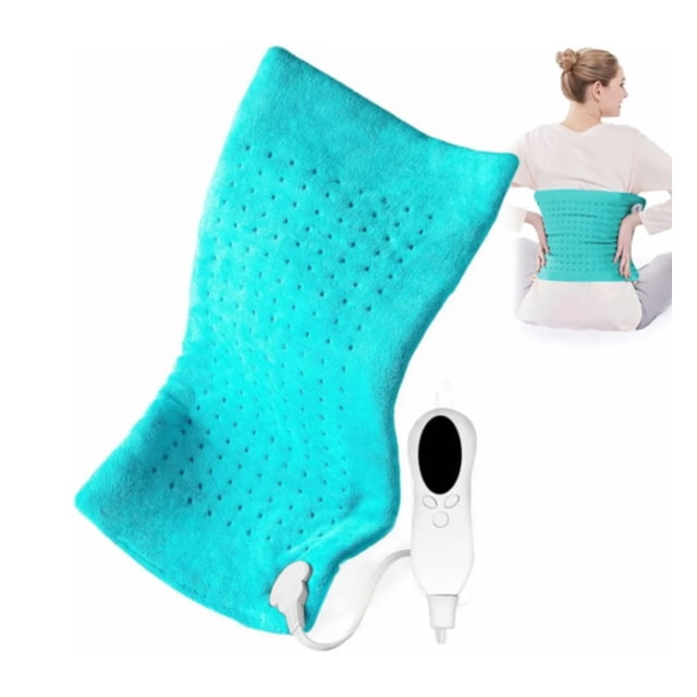 Cojin Electrico Terapia De Calor Dolor Muscular Fisioterapia Modelo Verde