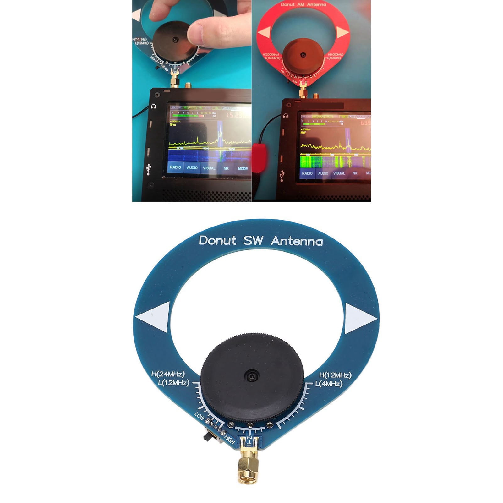 Antenna QRP da 20W Antenna Radio a onde corte a basso rumore 5-30MHz