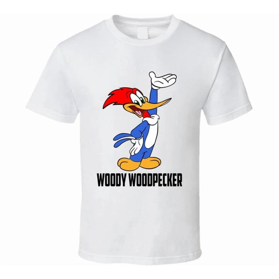 Woody Woodpecker Cartoon Character Fan T Shirt
