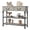 grey, variant on TROPOW Slim Industrial Console Table with 2 Drawers & 2 Shelves – 39.4” Space-Saving Entryway & Behind Couch Table, Vintage Brown Farmhouse Design for Hallway, Living Room & Small Spaces