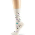thumbnail image 6 of 7BIGSTARS KINGDOM Women Space Crew Socks - 4 Pack Medium - Universe Long Funny - Sock Size: 9-11, Shoe Size: 5-9, White, Black, Denim Blue, Dark Navy, 6 of 9