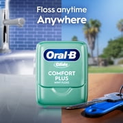Oral-B Glide Comfort Plus Dental Floss, Mint, 43.7 Yards, 1 Ea, 2 Pack