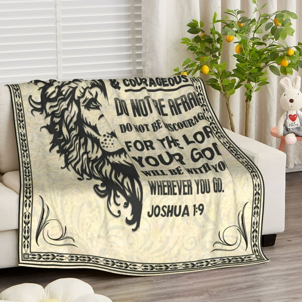 WISH TREE Healing Throw Blanket with Inspirational Thoughts and Prayers