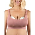 thumbnail image 6 of BRAVADO! DESIGNS Nursing Bra Maternity Bra & Pumping Bra, Breastfeeding, Beaucoup Seamless Adjustable Bra S-XXL | Rose Clay | L, 6 of 7