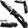 thumbnail image 3 of TAC Force Sheriff Rescue Flashlight Pocket Knife Folding LEO, 3 of 3