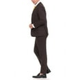thumbnail image 4 of Adam Baker Men's Single Breasted Ultra Slim Fit 2-Piece Jacket, Trousers Suit Set, 4 of 5