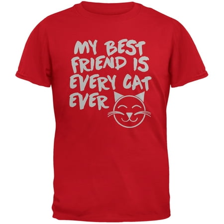 My Best Friend Is Every Cat Ever Red Youth