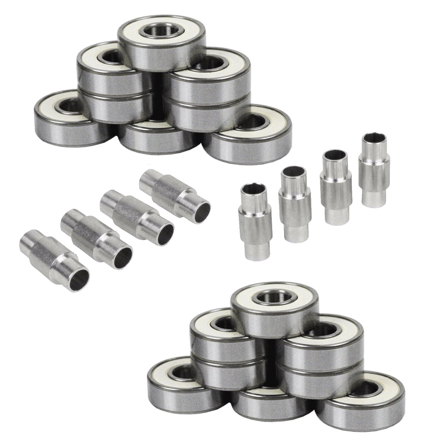 Bullseye Bearings Inline Skate Roller Hockey Bearings Abec9 16Pack