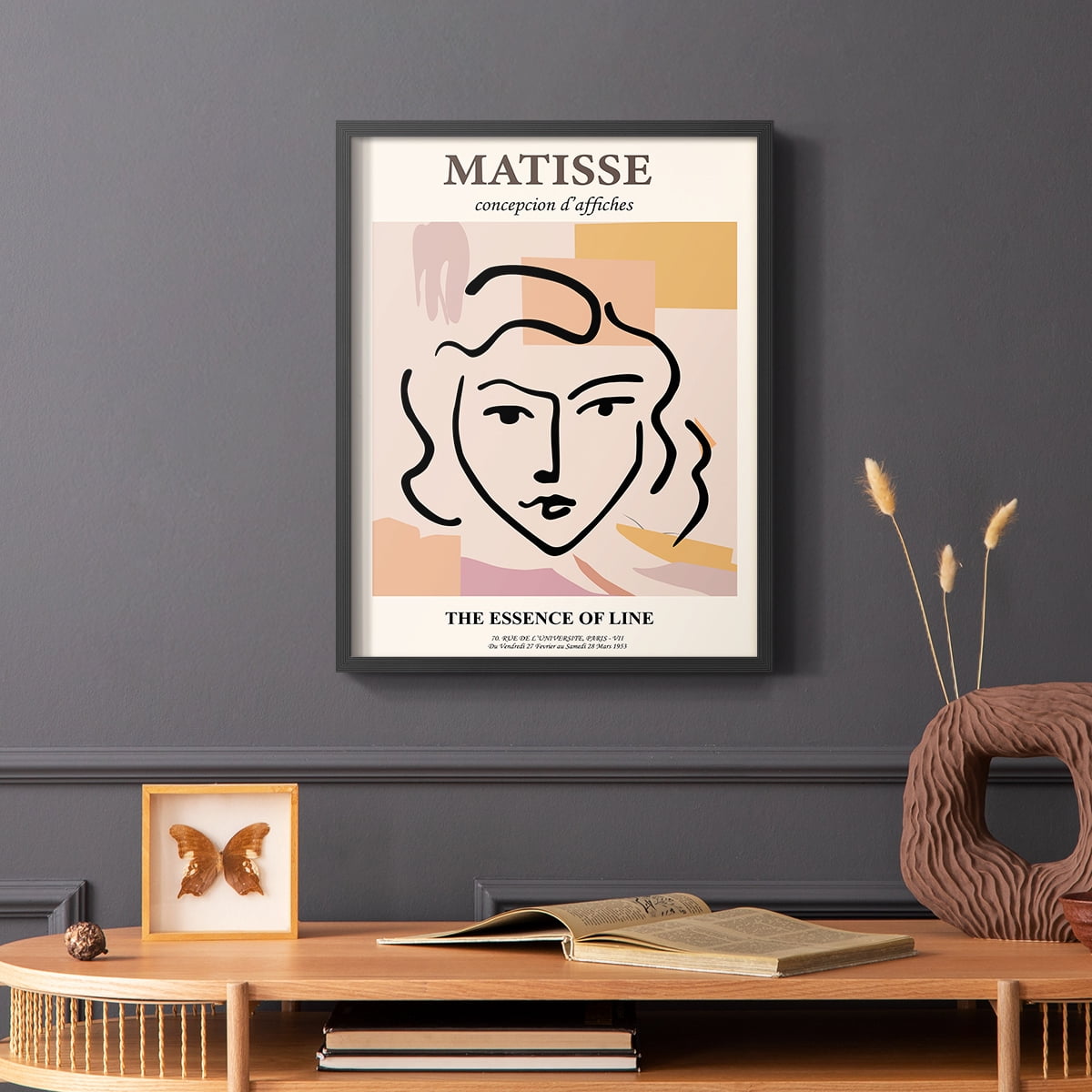 Matisse LXII Framed Print - Solid Wood