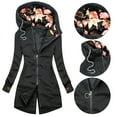 thumbnail image 4 of Sudaderas con capucha para mujer, abrigos, chaquetas, ropa de abrigo de invierno para mujer, sudaderas con capucha y bolsillos, abrigos, 4 of 6