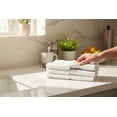 thumbnail image 2 of Serafina Home Light Blue Striped And Chevron Set Of 6 Kitchen Towels 16" x 26", 2 of 8