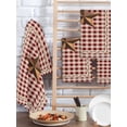 thumbnail image 2 of Brown Western Texas Star Vintage Kitchen Dish Towels for Drying Dishes Set of 3, Rustic Farmhouse Red Plaid Waffle Weave Microfiber Hand Tea Bathroom Towels Quick Dry & Absorbent Towel 15.7x23.6, 2 of 7