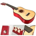 thumbnail image 5 of 23 Inch Folk Acoustic Guitar Beginner Music Instrument 6-String Guitar Kids Toy (Pink), 5 of 5