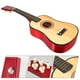 thumbnail image 2 of Guitarra acústica folk de 23 pulgadas, instrumento musical para principiantes, guitarra de 6 cuerdas, juguete para niños (rosa), 2 of 8