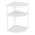 thumbnail image 2 of Kitchen Small Corner Shelf Rack, Household Pot Fan Shaped Space Saving Carbon Steel Cookware Stand Storage Organizer Pot Holder for Kitchen Dish Drying Rack, 2 of 7