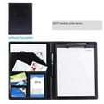 thumbnail image 3 of A4 PU Padfolio File Folder Portfolio Business Document Holder, B, 3 of 5