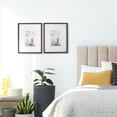 thumbnail image 2 of Prinz Dakota 8x10" Double Matted Picture Frame, Set of 2 for 5x7" or 4x6" Photos, Wall or Tabletop, Brown, 2 of 5
