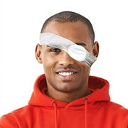 Dukal Eye Pads. Pack of 50 Sterile Pads for Eye Protection. Conforming Eye Pads 2 1/8" x 2 5/8". Oval Cotton Eye Pads with Thick Cotton Filler. Medical Dressing Pads for Eyes, 17570