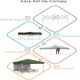 thumbnail image 2 of 10x10 pop - up awning: features 1 side wall, 3 adjustable heights, roller bag, 4 sandbags (gray), 2 of 6