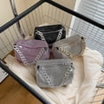 thumbnail image 3 of Exquisito para bolso cruzado con diamantes de imitación, bolso de noche para mujer, bolso informal, 3 of 5