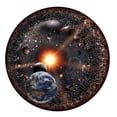 thumbnail image 1 of space puzzle universe puzzle round puzzle series adult puzzle 1000 pieces, 1 of 5