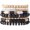 Black and white bracelet set, variant on Bohemian Stacking Bracelets for Women, 7-Piece Set with Gold Spacers & Elastic Cord, 0.88oz Surfer Style Mixed Bead Anklet Bracelet Set-purple