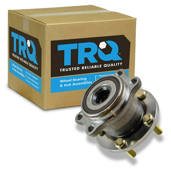 TRQ Rear Wheel Hub & Bearing Assembly 5 Lug NEW for 05-09 Subaru Legacy Outback BHA54229